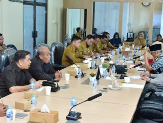 BPD Sukamaju menegaskan temuan pengelolaan dana desa di hadapan Komisi I DPRD Bengkalis.