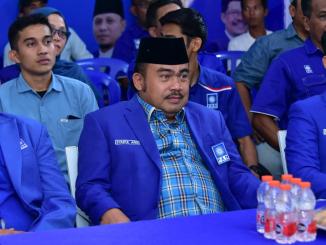 Syaiful Ardi saat diumumkan sebagai Ketua Formatur dan Ketua DPD PAN Bengkalis dalam Musda serentak PAN 2025.