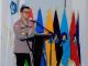 Kapolres Bengkalis AKBP Budi Setiawan menyampaikan materi Green Policing di hadapan mahasiswa Politeknik Negeri Bengkalis.