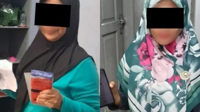 Dua pengunjung yang kedapatan menyelundupkan Hp di Lapas Bengkalis.