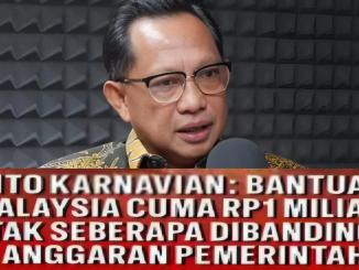 Menteri Dalam Negeri Tito Karnavian.