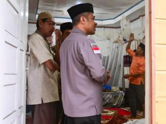 Wabup Bengkalis melayat orang tua Fakhtiar Qodri.