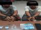 Polisi menunjukkan barang bukti sabu hasil penangkapan di Mandau