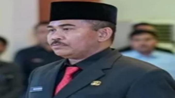 Sekretaris Daerah Siak Mahadar saat menghadiri acara resmi pemerintahan.