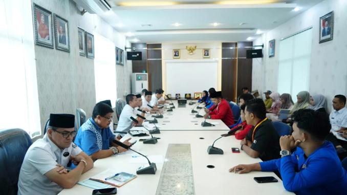 Audiensi Komisi IV DPRD Bengkalis dengan mahasiswa membahas beasiswa 2026.