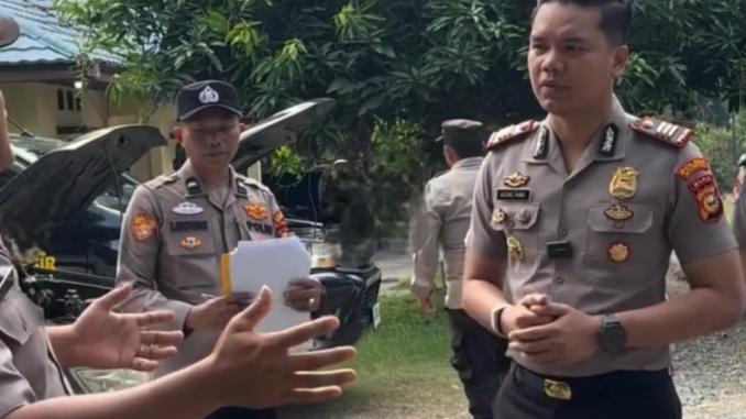 Kapolsek Pinggir AKP Agung Rama Setiawan