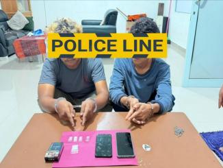 Barang bukti hasil pengungkapan polisi di Mandau Bengkalis