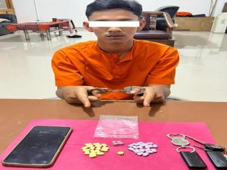 Polsek Mandau Bekuk Pemilik 42 Pil Ekstasi