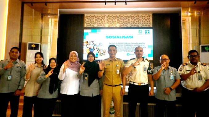 Sosialisasi Perseroan Perorangan Bengkalis bagi pelaku UMKM dan ekonomi kreatif.