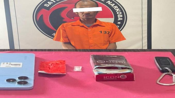 Seorang pria diamankan Satresnarkoba Polres Bengkalis dalam kasus sabu di Wonosari Barat.