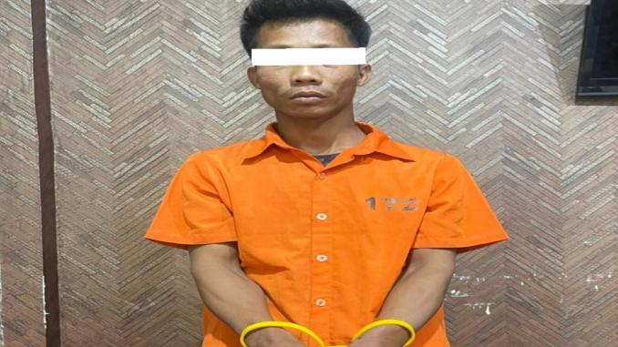 Petugas Satresnarkoba Polres Bengkalis menangkap pria dalam kasus sabu di Kecamatan Bantan.