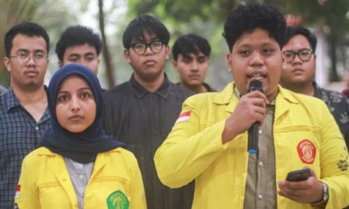 Mahasiswa UI akan menyuarakan lima tuntutan dalam aksi di Bundaran HI, Jakarta Pusat, Jumat 12 Juni 2026.