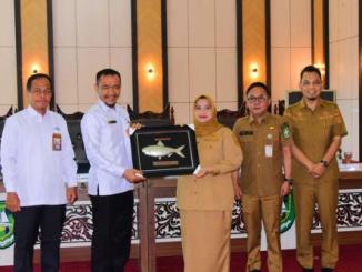 Bupati Bengkalis Kasmarni membuka Asistensi Peningkatan Efektivitas Pengendalian Korupsi (IEPK) Tahun 2026 di Kantor Bupati Bengkalis.
