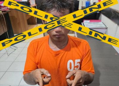 Polisi menangkap pria berinisial YR dalam kasus dugaan penyalahgunaan sabu di Bengkalis