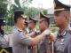 Kapolres Bengkalis memimpin sertijab tiga Kapolsek di halaman Mako Polres Bengkalis