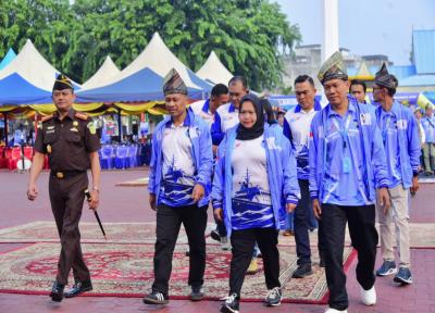 Kontes Kapal Indonesia 2026 di Lapangan Tugu Bengkalis